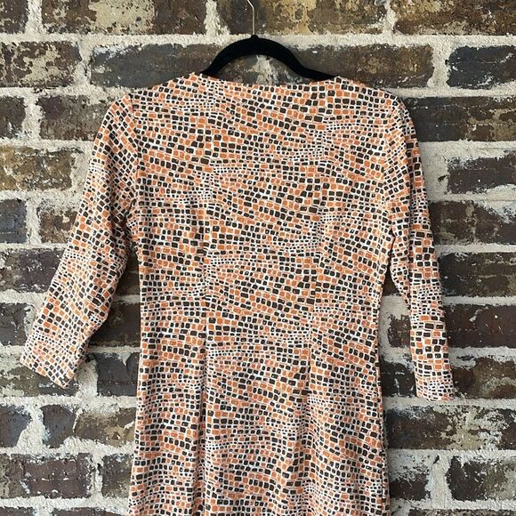J. McLaughlin Geometric Print Catalina Cloth Dress XS - Picture 7 of 7